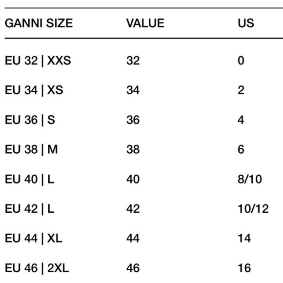 GANNI Floral Georgette High Rise Drawstring Waist Ankle Crop Wide Leg Pants 2 - Picture 7 of 7